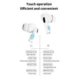 White New A9 Pro Apple Airpods Anc/enc Zhongkelqnxun Noise Reduction Touch Control Bluetooth 5.4 Wireless Earbuds