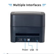 Speed-x Sp-700u 4 Inch Thermal Receipt And Label Printer With Usb Interfac,152mm/s Printing Speed Black Colour