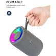 Kisonli Q23 12w Bt Super Bass Wireless Bluetooth Speaker With Rgb Light