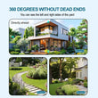 Speedx Ca-wc013 Solar Outdoor 8mp Dual Lens Camera Pan Tilt Pir Motion Detection With V380 Pro App