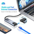 Speedx (sp-tc501) 5 In 1 Multi-port Type C 4k Hdmi Usb 3.0 Converter Good Ic Big Packing