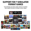 M8 4k Rockchip Rk3032 Ic Takken 3 & 20000 Games Firmware M8g-v8.0 And Two Game Controllers Ram 256mb, Rom 128mb