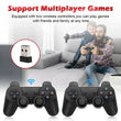 X2 64gb Plus Retro 3d 32000+ Video Games 4k Hd Output Game Stick With 2 Wireless Controllers
