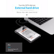 Speedx Hd-2025u3 Hdd Crystal Case 2.5 Inch 3.0