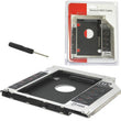 Universal Sata 3.0 2nd Hdd Caddy 9.5mm For Laptop