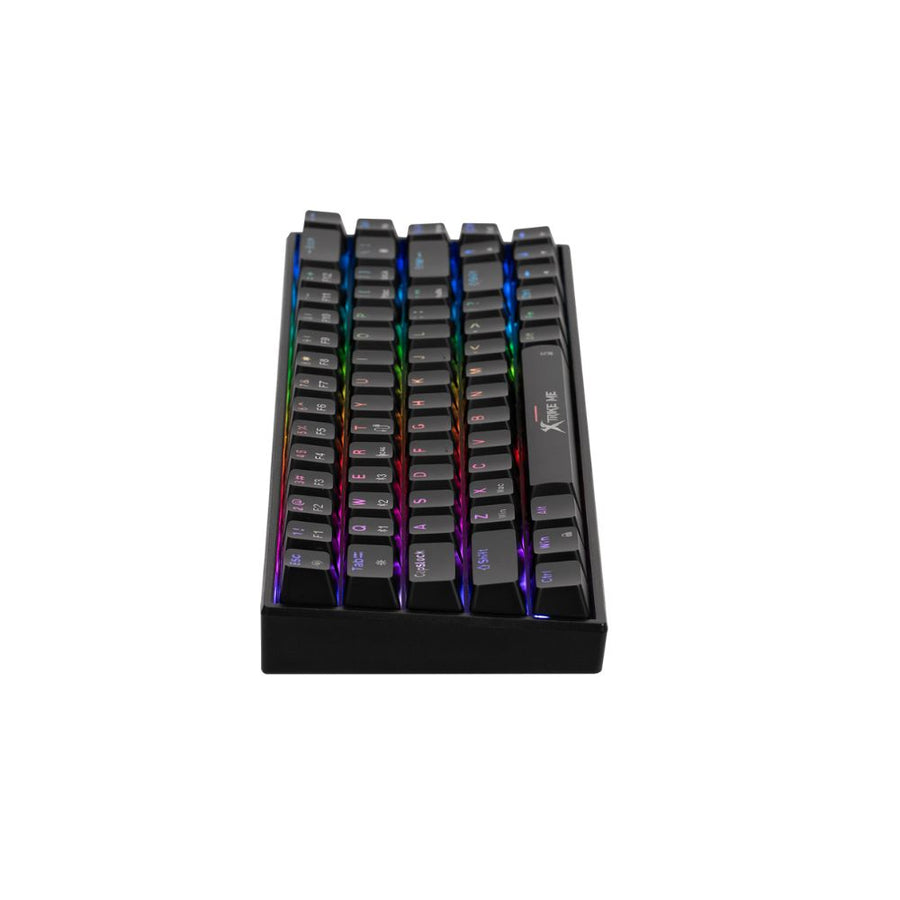 Xtrike Me GK-994W RGB 68 Key BT 2.4GHz Wireless Gaming Keyboard Black