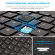 Wireless Bluetooth Keyboard With Phone/tablet Holder Slot