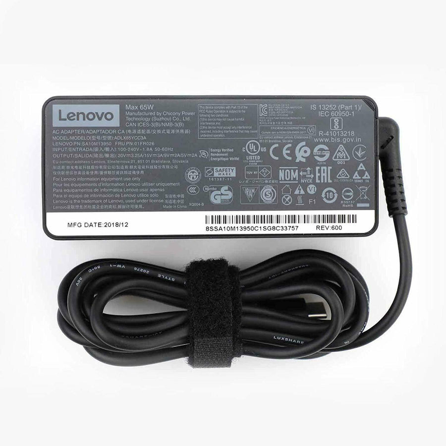 Lenovo 65w Usb-c Ac Laptop Charger