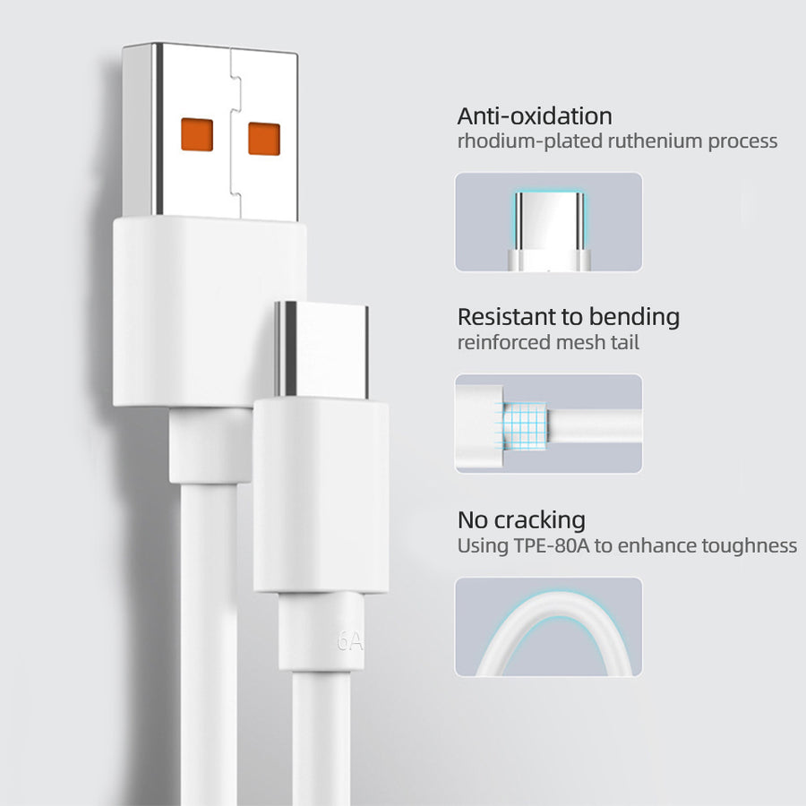 Xiaomi 33w Eu Plug Qc3.0 Fast Quick Wall Turbo Charger With Cable