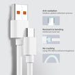 Xiaomi 33w Eu Plug Qc3.0 Fast Quick Wall Turbo Charger With Cable