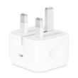25W Iphone Usb-C Pd Power Adapter Charger 3 Pin (Uk Pin)