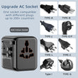 Speedx Sp-tcw02 Travel Adapter 25w Pd 2c+1a+2ac Fast Charging (new)