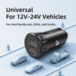 Remax Car Charger Vanguard Series 2usb 2.4a Black Moq:92 (rcc236)