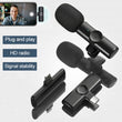 K11 2 In 1 Collar Wireless Microphone Iphone/android & Type C Supported
