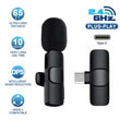 K8 Collar Wireless Microphone Type C Supported