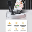 K9 Collar Wireless Microphone Iphone/android & Type C Supported Wireless Microphone