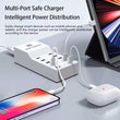 T8+ Smart Intelligence Usb-c 10-port Charger 72w Total Output For Multi Devices