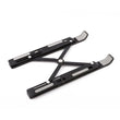 Speed-x 18 Inch Laptop Stand Creative Folding Storage Bracket Black