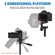 3366 Aluminium Tripod Stand (55-inch) With Mobile Phone Holder