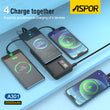 Aspor A301 4 In 1 Power Bank 20000mah With Lcd Digital Display