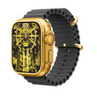 New G9 Ultra Pro Gold Color Edition Series 9 Smart Watch With Qdfit Pro App
