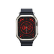 V200 New Fashion Ultra 2.2 Large Screen Ip68 Waterproof Sport Smart Watch With Wearfit Pro App Black