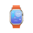 V200 New Fashion Ultra 2.2 Large Screen Ip68 Waterproof Sport Smart Watch With Wearfit Pro App Orange
