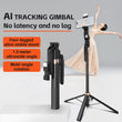 A101 Gimbal Extendable Auto Face Tracking Ai Intelligent Wireless Remote With Fill Light