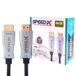 Speed-x 100m Fiber Hdmi Cable 2.0/2.1 Aoc(active Optical Cable) 30awg Copper Support 4k 8k Uhd (full Length)