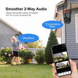 Speed-x (spz-803) 3 Camera Lens Wifi Outdoor 6mp Color Night Vision With V380 Pro App