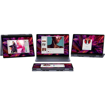 Dell Inspiron 14 7445 2-in-1 Business Laptop - AMD Ryzen 5 8640HS 6-Core Processor 8-GB 512-GB SSD AMD Radeon Graphics 14