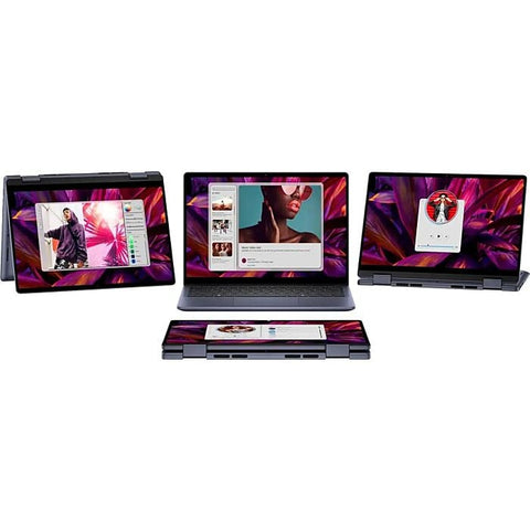 Dell Inspiron 14 7445 2-in-1 Business Laptop - AMD Ryzen 5 8640HS 6-Core Processor 8-GB 512-GB SSD AMD Radeon Graphics 14