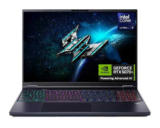 Acer Predator Helios Neo 16 AI PHN16-73-97BP Core Ultra 9 275HX Laptop | RTX 5060 | 16GB DDR5 | 1TB
