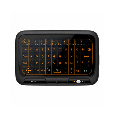 H18+ 2.4ghz Wireless Keyboard Full Touchpad Backlight Keyboard