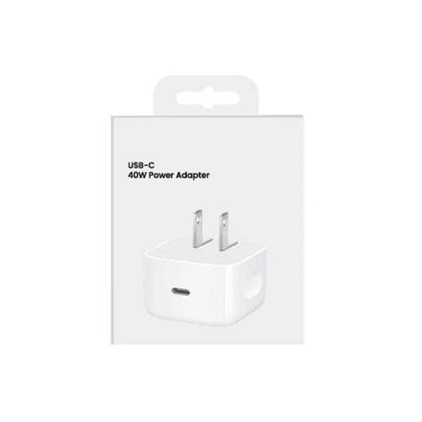 Iphone 17 Pro Max 40w (original Watt) Us Pin Usb-c Power Adapter With Nfc