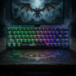 Xtrike Me Gk-995w 68 Keys Wireless 2.4g Bt5.2 Tri Mode Gaming Mechanical Keyboard Black