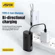 Aspor A351 2in1 Iphone & Type-c Flexible Portable Mini 5000mah Power Bank