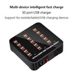 30 Port 200w Usb Fast Charging Station