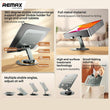 Remax Rm-c60 360° Rotating Tablet & Phone Stand Foldable Alloy Holder