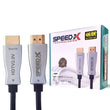 Speed-x 10m Fiber Hdmi Cable 2.0/2.1 Aoc(active Optical Cable) 30awg Copper Support 4k 8k Uhd (full Length)