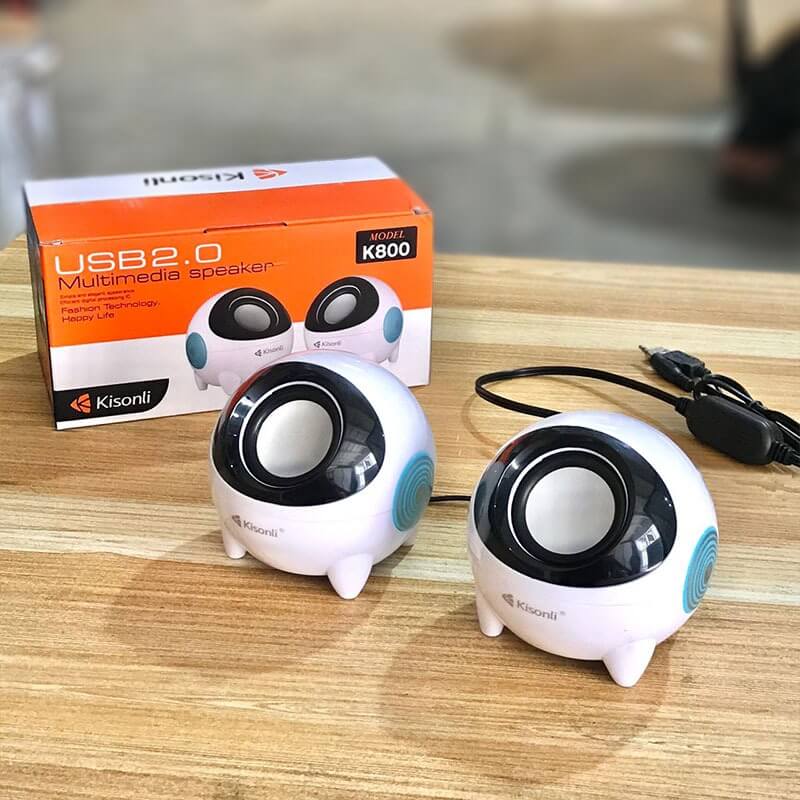 Kisonli K800 Small Mini Speakers For Pc