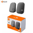 Kisonli Ks-09 Fashionable 2 Inch Audio Speakers For Pc Or Laptop
