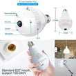 Ip Wireless Panoramic Bulb Camera 1080p Hd 2mp With V380 Pro App
