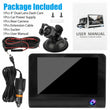Wdr Dashcam 3 Camera Lens Video Car Dvr Full Hd 1080p