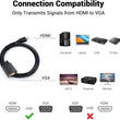 Hdmi To Vga Cable 1.8m