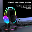 Onikuma-x25 Pro Rgb Head Beam With Mic 3.5mm Durable Stereo Surround Gaming Headset Black
