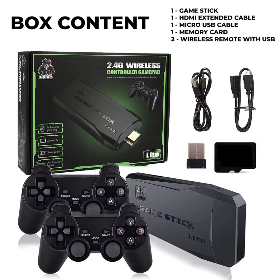 M8 4k Rockchip Rk3032 Ic Takken 3 & 20000 Games Firmware M8g-v8.0 And Two Game Controllers Ram 256mb, Rom 128mb
