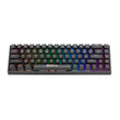 Xtrike Me GK-994W RGB 68 Key BT 2.4GHz Wireless Gaming Keyboard Black