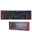 Xtrike Me GK-980 En Wired Mechanical 104-key Rainbow Backlighting Keyboard