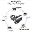 Imported Power Cable For Laptop 1.5m